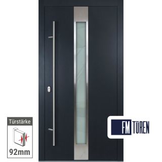 FM Energiespar-Haustür DS-92-05 Aktionstür Anthrazit