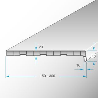 Innenfensterbank Kunststoff