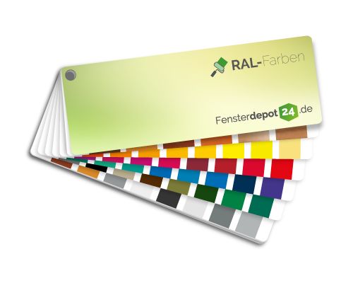 Fensterdepot Farbfächer für RAL-Farben