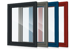 Beispiel für Fenster mit RAL-Farben