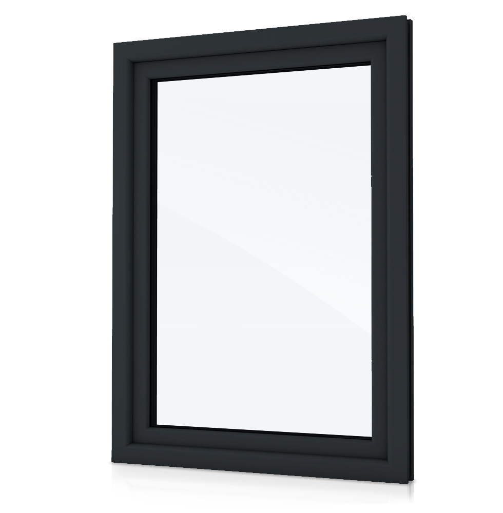 Fenster mit Anthrazitgrauem Rahmen