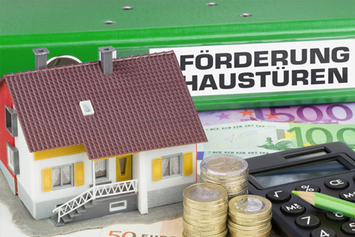 Förderung Haustür