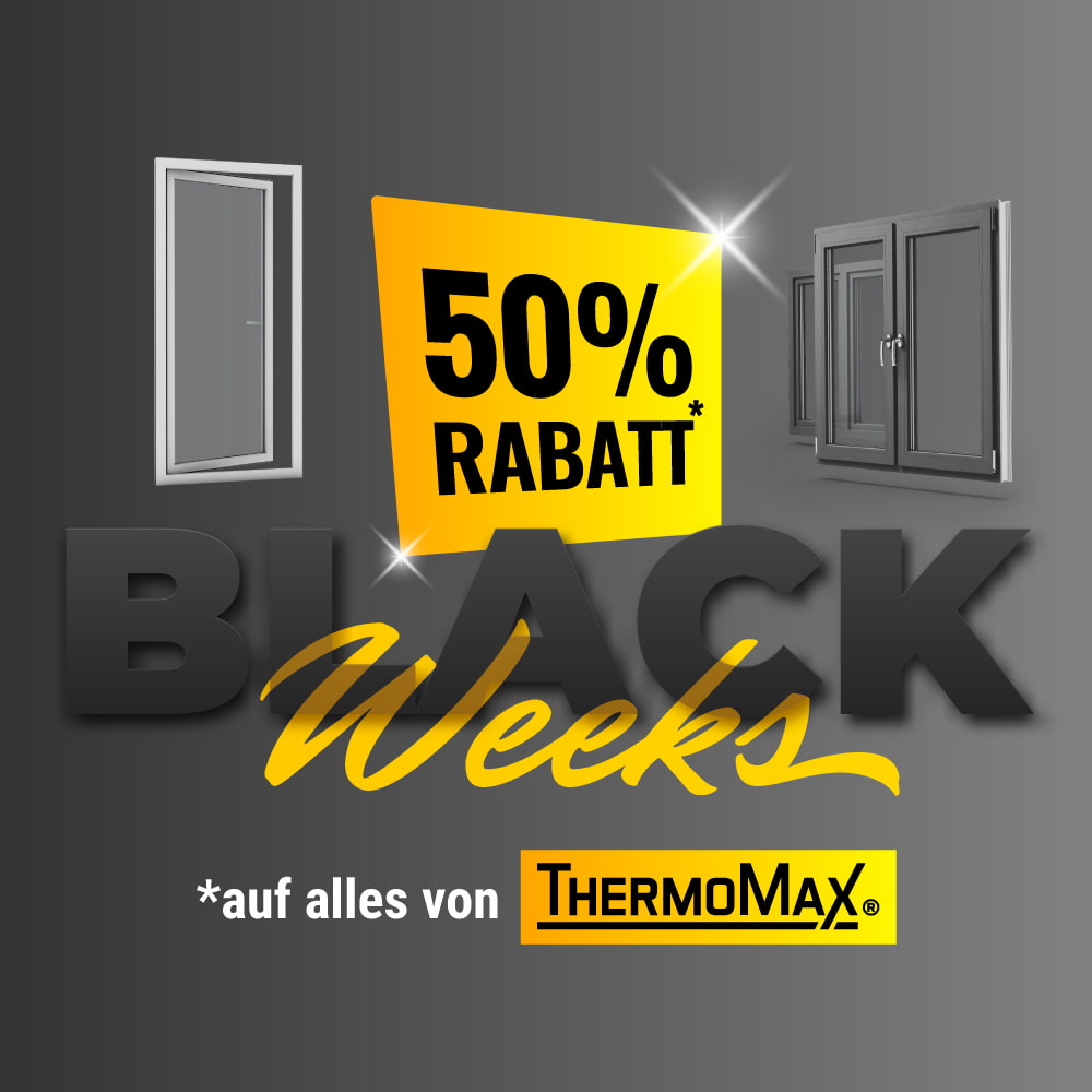 Black Weeks: 50% Rabatt auf ThermoMax