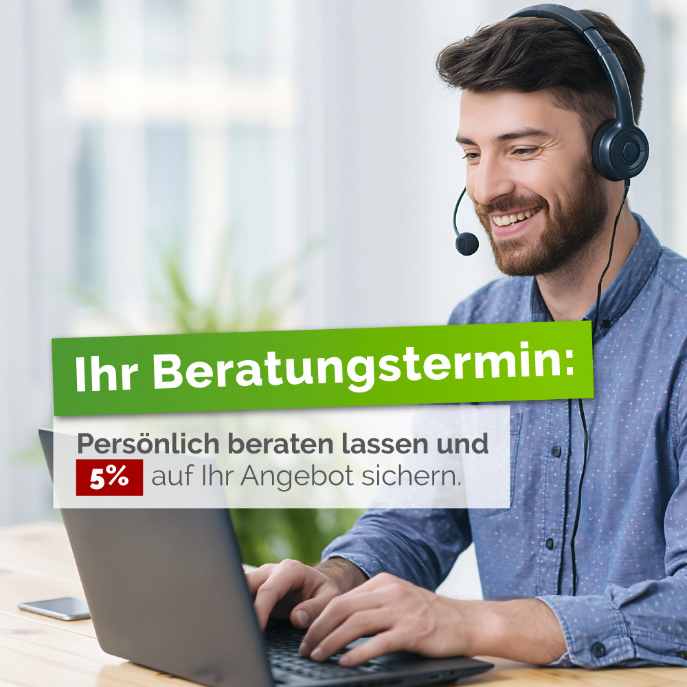 Kostenlose Fensterberatung + 5% Angebotsrabatt